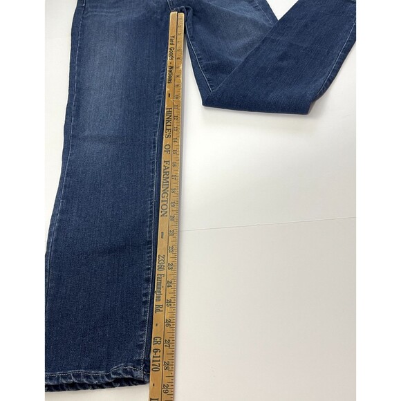 Paige Skyline Ankle Peg Jeans Womens 29 Skinny Mid-Rise Stretch Blue Denim - Picture 8 of 8